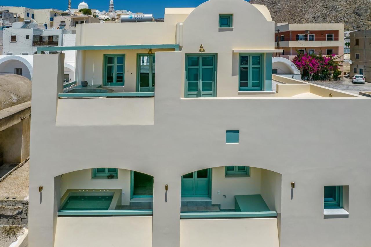 New Villa Katerina - 6 Villas & 6 Private Jacuzzi Emporio  エクステリア 写真
