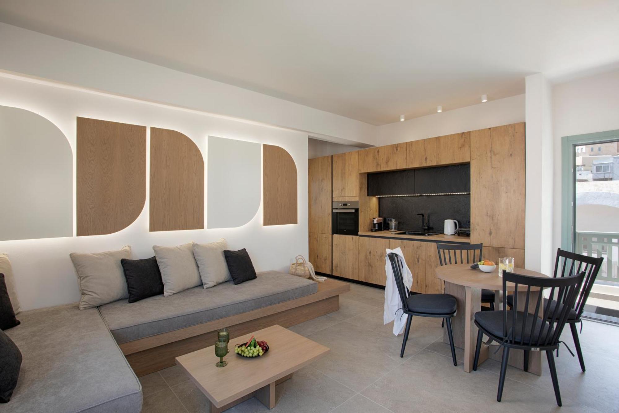 New Villa Katerina - 6 Villas & 6 Private Jacuzzi Emporio  エクステリア 写真