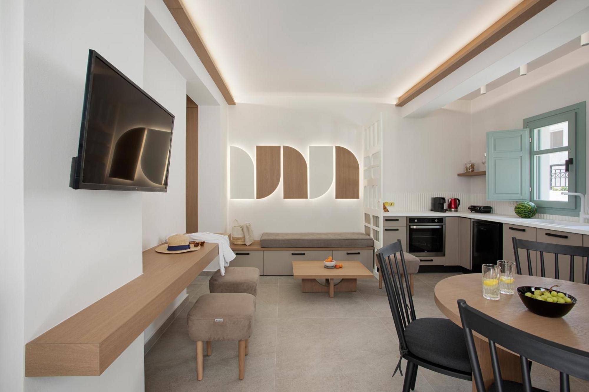 New Villa Katerina - 6 Villas & 6 Private Jacuzzi Emporio  エクステリア 写真